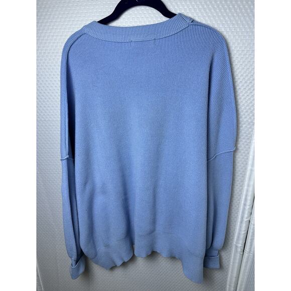 Amazon Streetwear Women’s Sweater Blue Size XL Viscose Polimide Lillusory - Picture 9 of 11